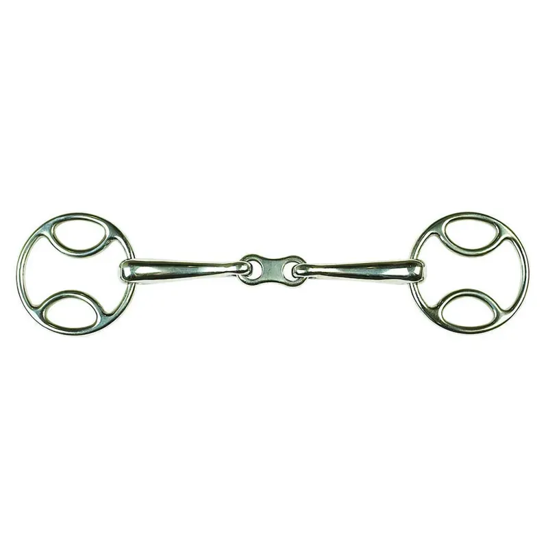 Lorina Loop Ring French Link Snaffle in Silver