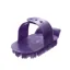 Bitz Medium Plastic Curry Comb in Purple