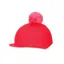 Aubrion One Size Pom Pom Hat Cover in Coral