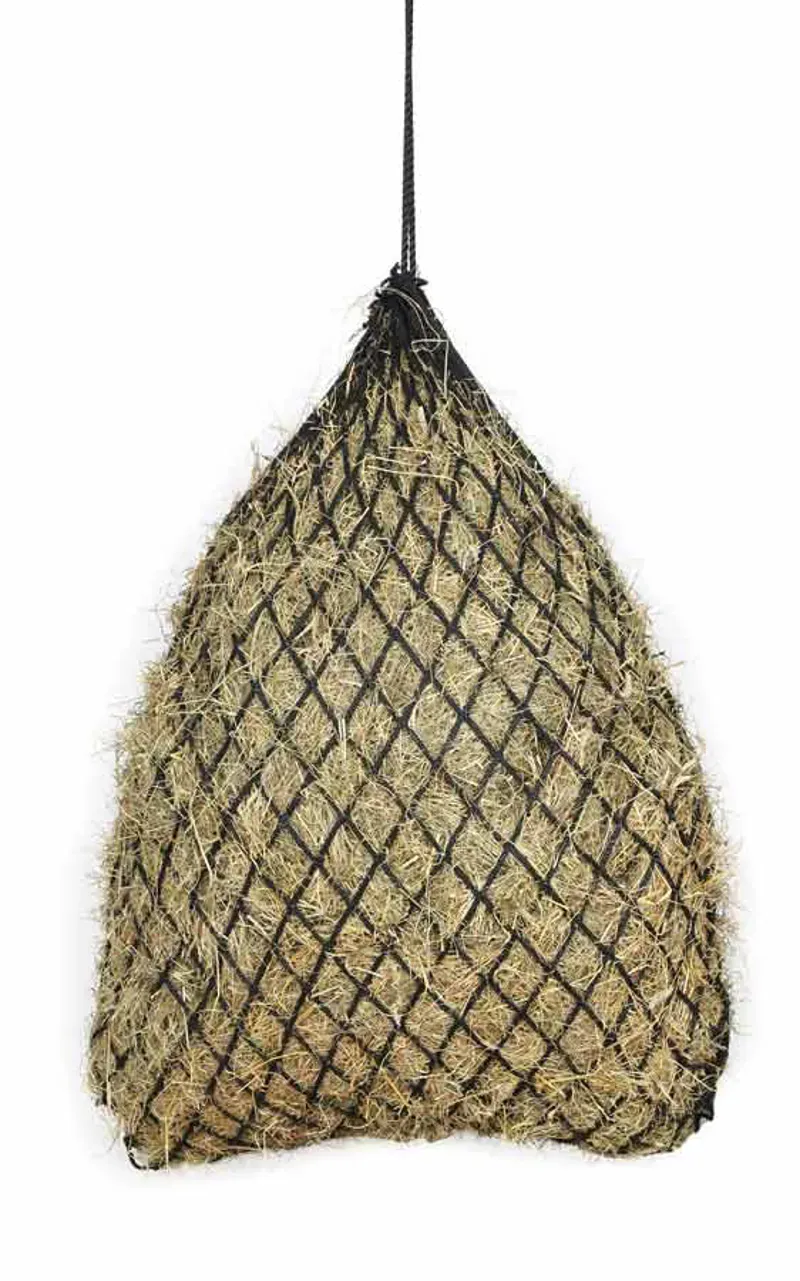 Shires 30 1 hole Soft Mesh Haylage Net in Black