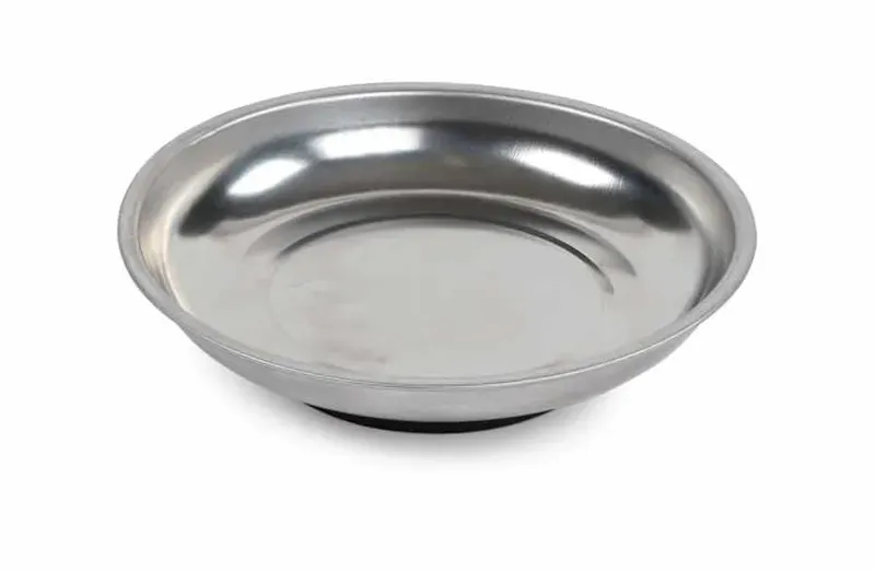 Shires One Size Magnetic Stud Bowl In Silver
