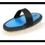 Shires Large Ezi-Groom Grip Body Brush With Goat Hair In Bright Blue