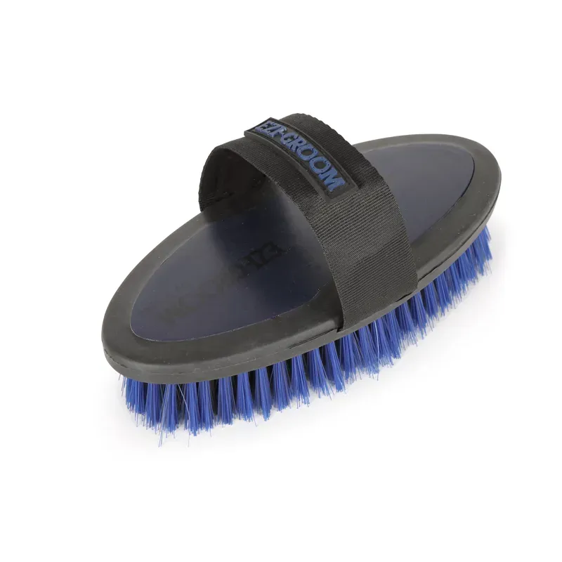 Ezi-Groom Small Grip Body Brush in Navy