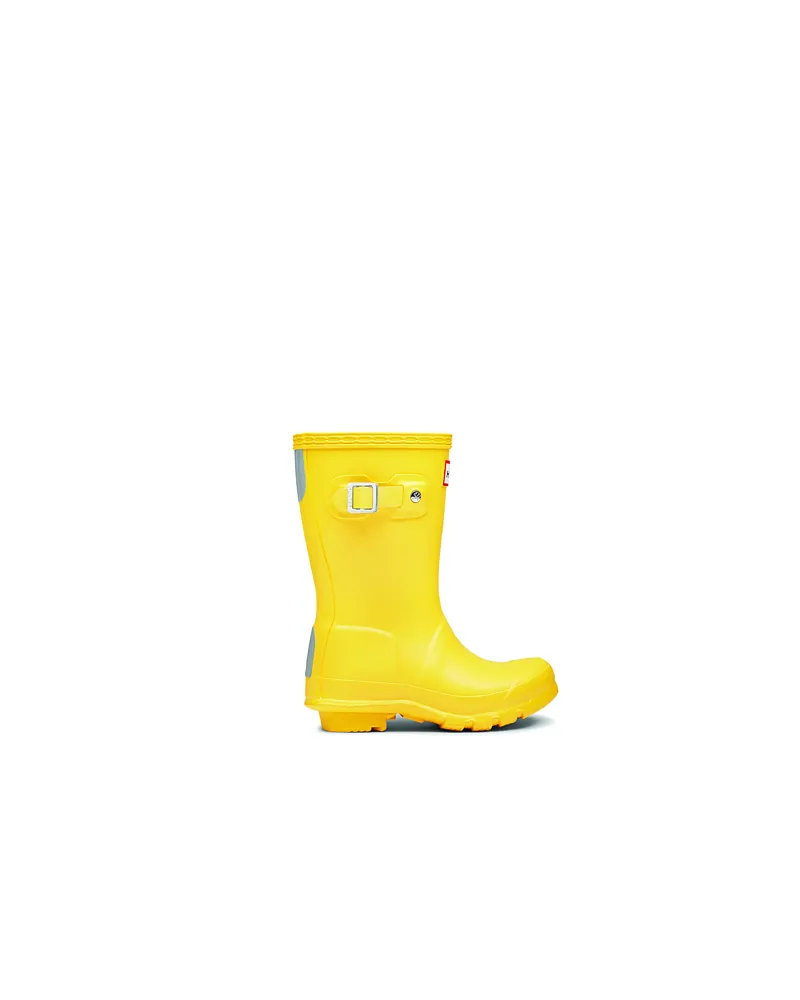 Hunter Original Kids Welly Boots in Sunlight-2