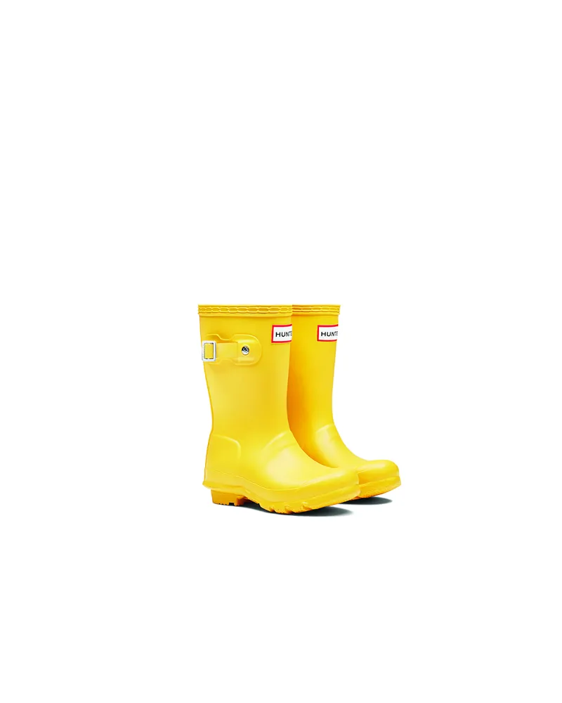 Hunter Original Kids Welly Boots in Sunlight