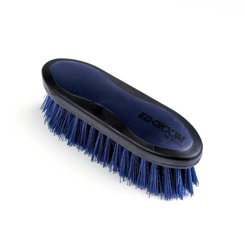 Ezi-Groom Small Grip Dandy Brush in Navy
