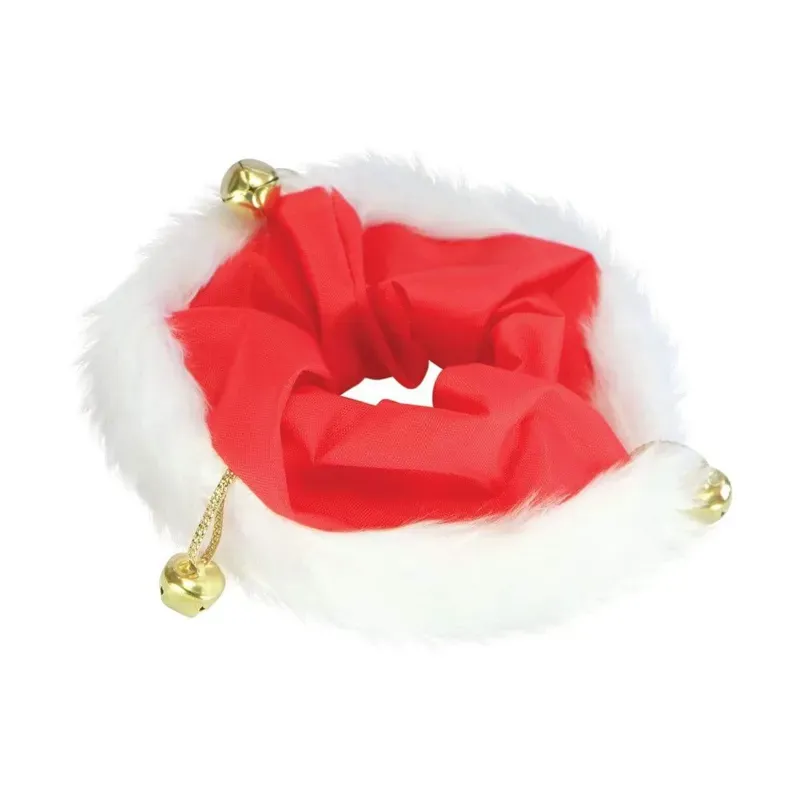 ShowQuest Christmas Scrunchie in Red/White