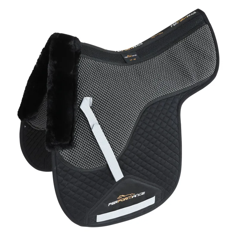 Performance Soft Grip Numnah BLACK 