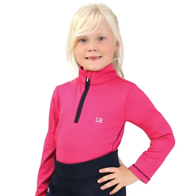 Little Rider Sara Base Layer in Pink/Navy