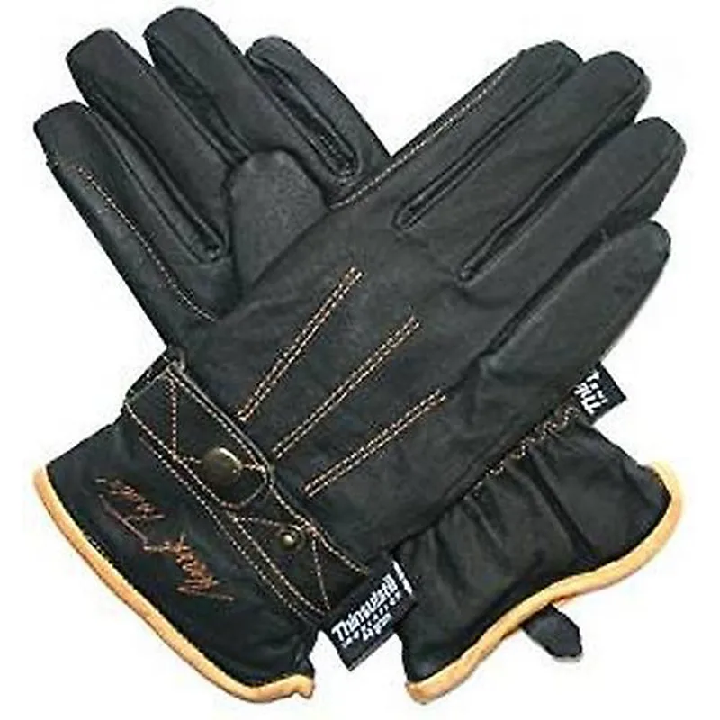 Mark Todd Thinsulate Winter Gloves In Black