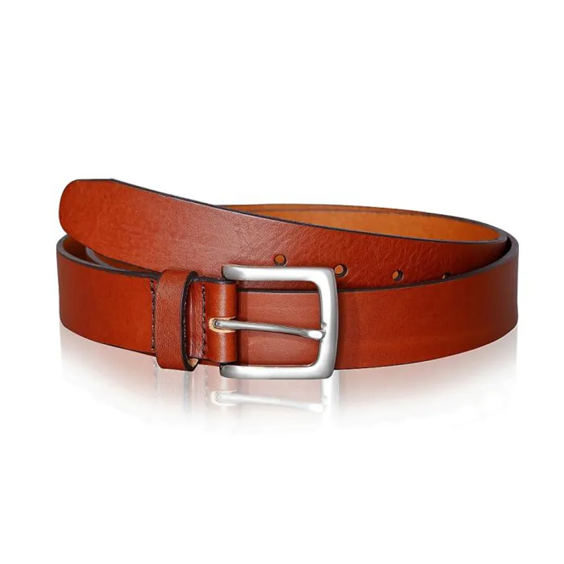 IBEX of England 35mm Leather Belt Tan