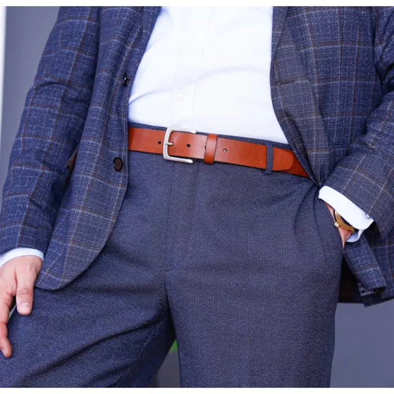 IBEX of England 35mm Leather Belt Tan-1