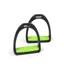 Compositi Kid's Premium Profile Stirrups in Bright Green