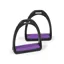 Compositi Kid's Premium Profile Stirrups in Purple