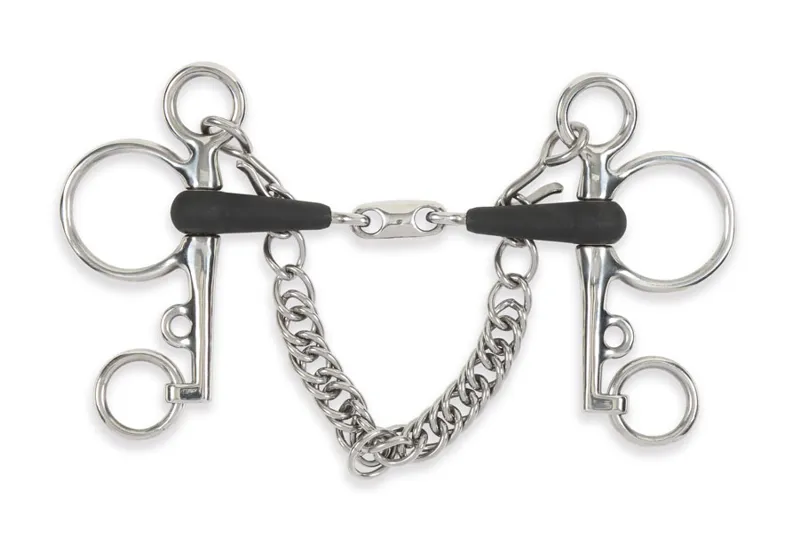 Shires Equikind+ Peanut Link Pelham 