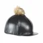 Shires One Size Metallic Hat Cover in Black