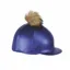 Shires One Size Metallic Hat Cover in Blue