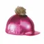 Shires One Size Metallic Hat Cover in Pink