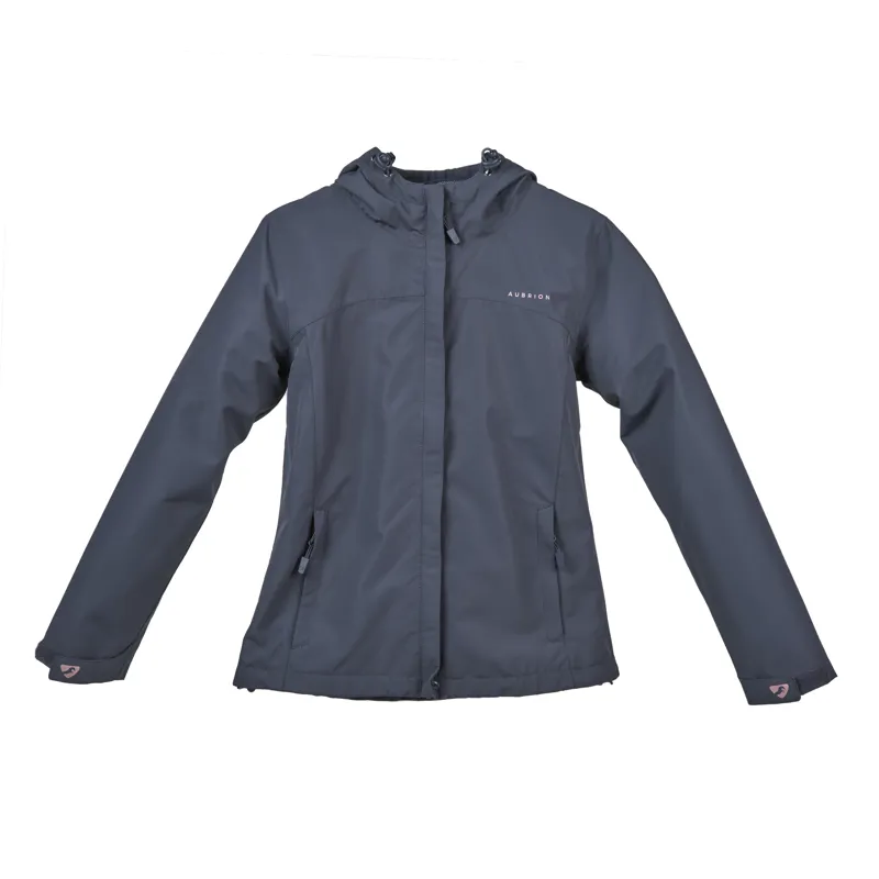 Aubrion Cloudburst Raincoat - Young Rider NAVY 11/12yrs