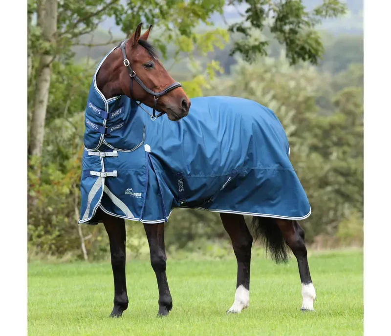 Highlander Original 50 Combo Turnout Rug in Ocean