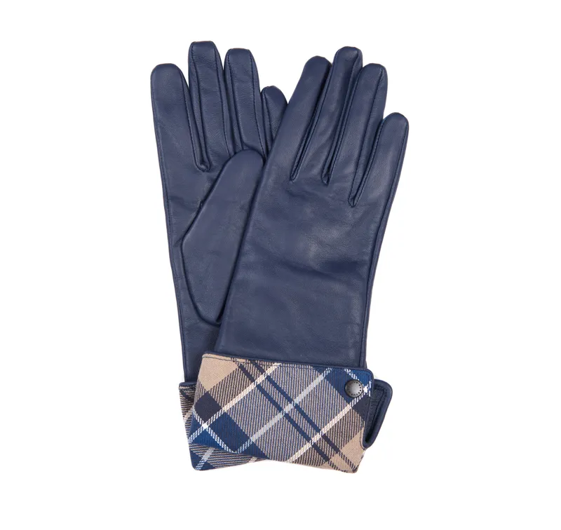 Barbour gloves deals womens Blue