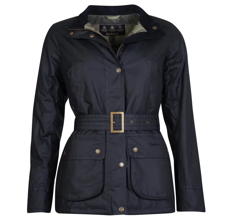 Barbour Montgomery Wax Jacket in Black