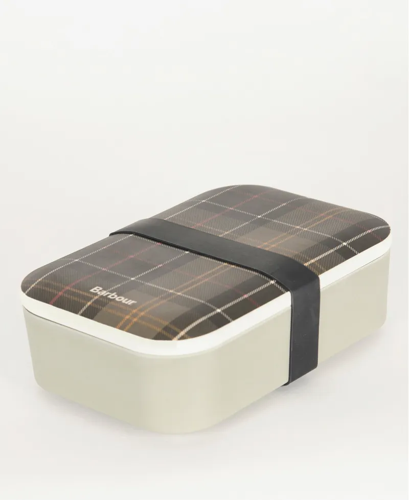 Barbour Bamboo Lunch Box And Cutlery Set-2
