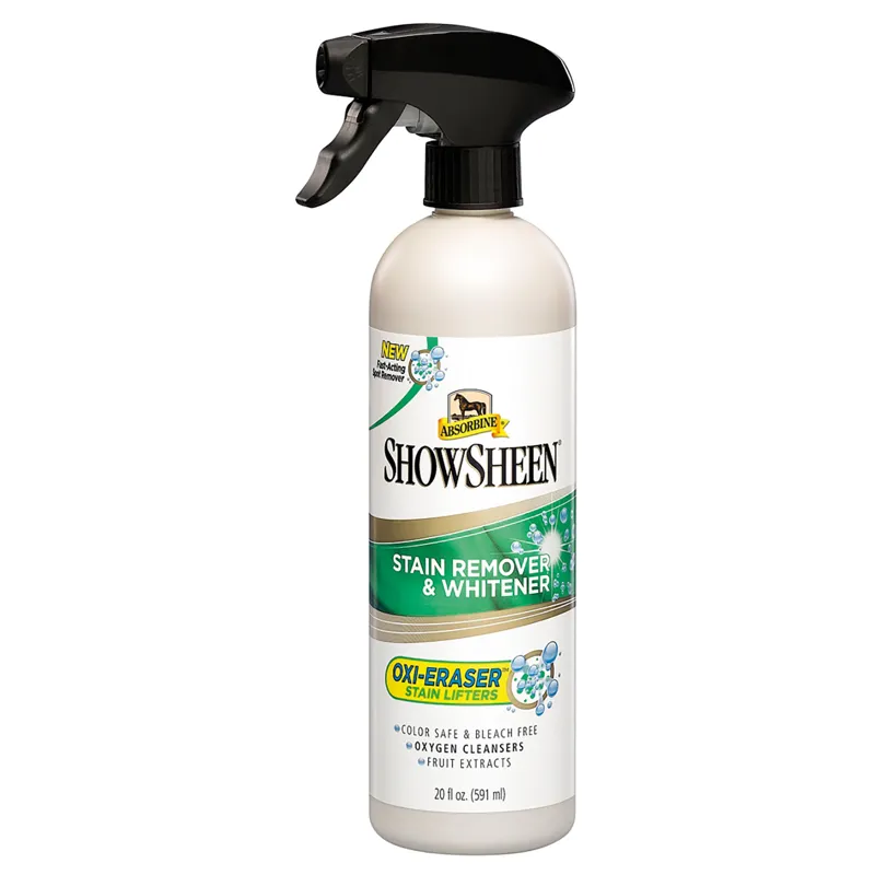 Absorbine ShowSheen 591ml Stain Remover and Whitener Spray