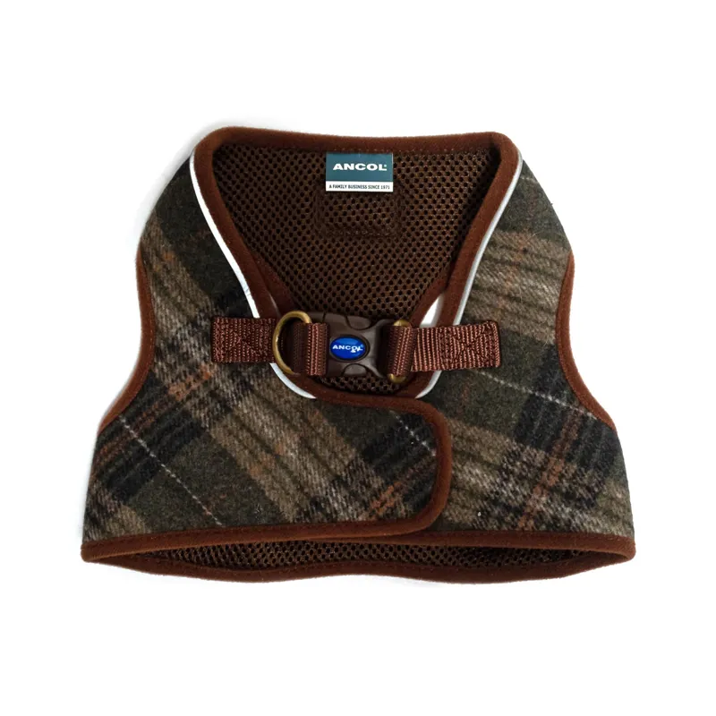 Ancol XS 30 - 36 cm Heritage Collection Harness in Check