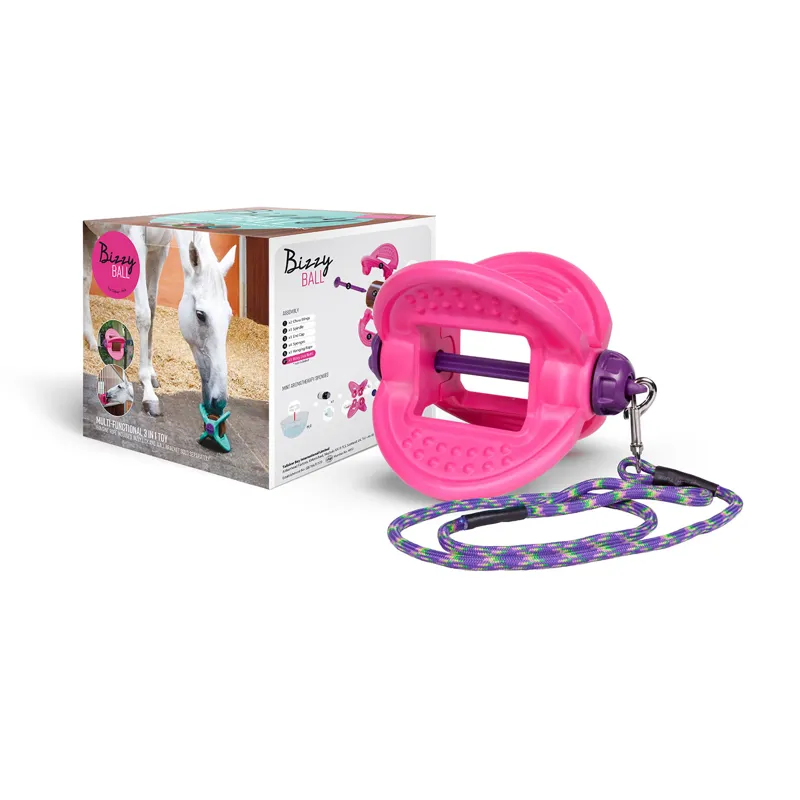 Bizzy Bites 3-in-1 Stable Toy in Hot Pink