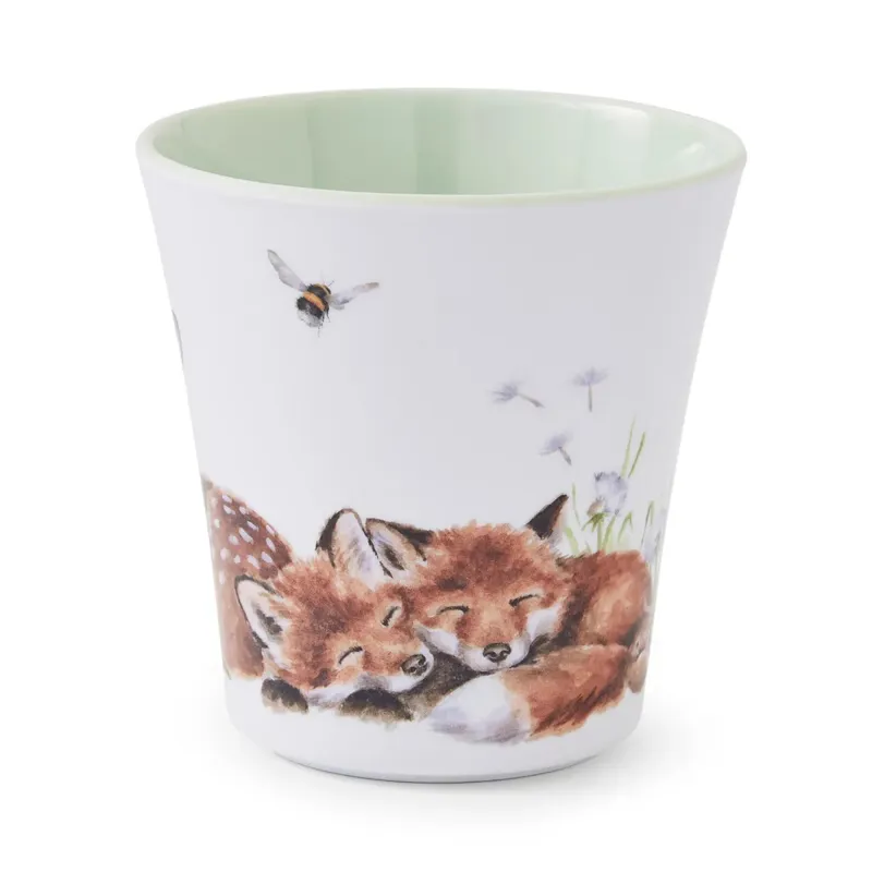 Wrendale Little Wren Melamine Beaker-1