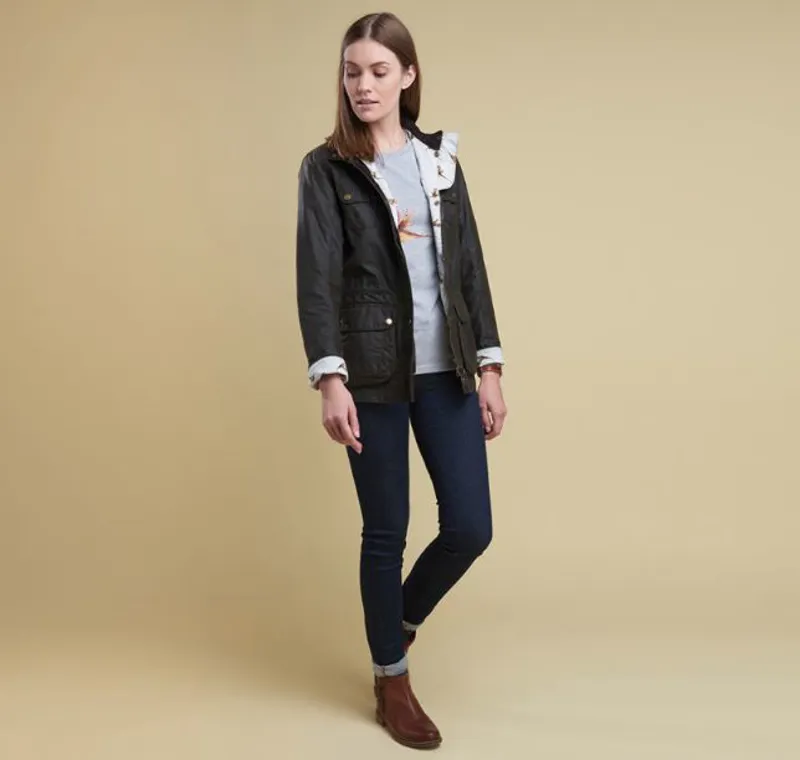 Barbour broom on sale wax jacket
