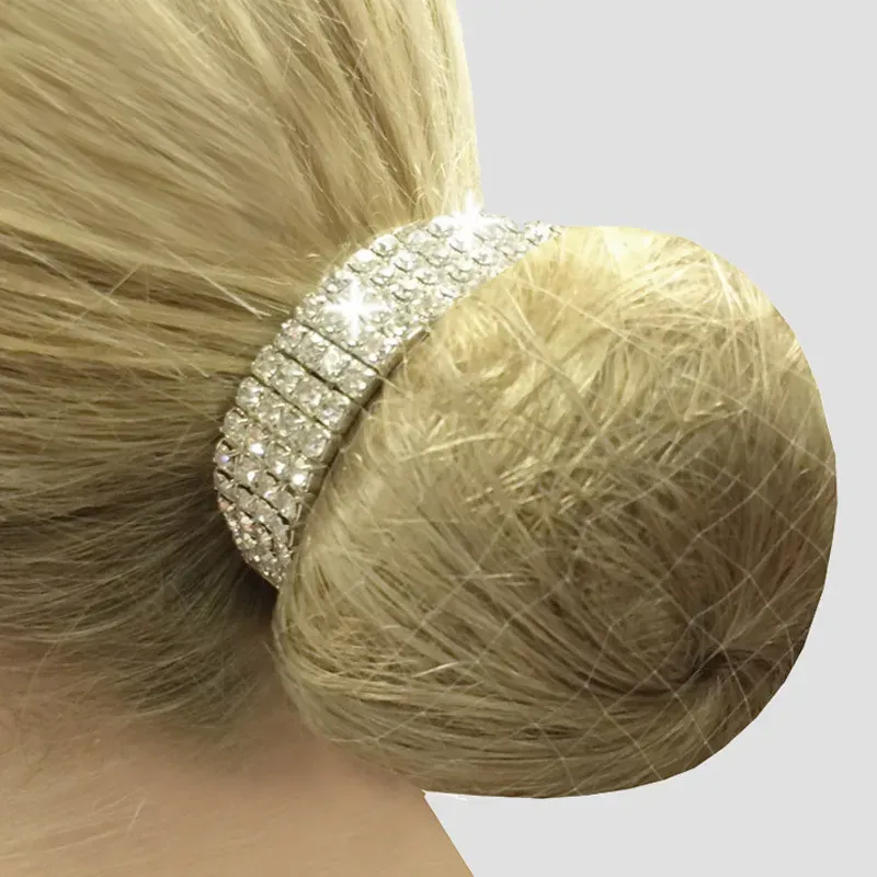 Equetech Bun Ring Crystal Scrunchie