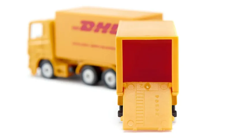 Siku DHL Truck withTrailer-2
