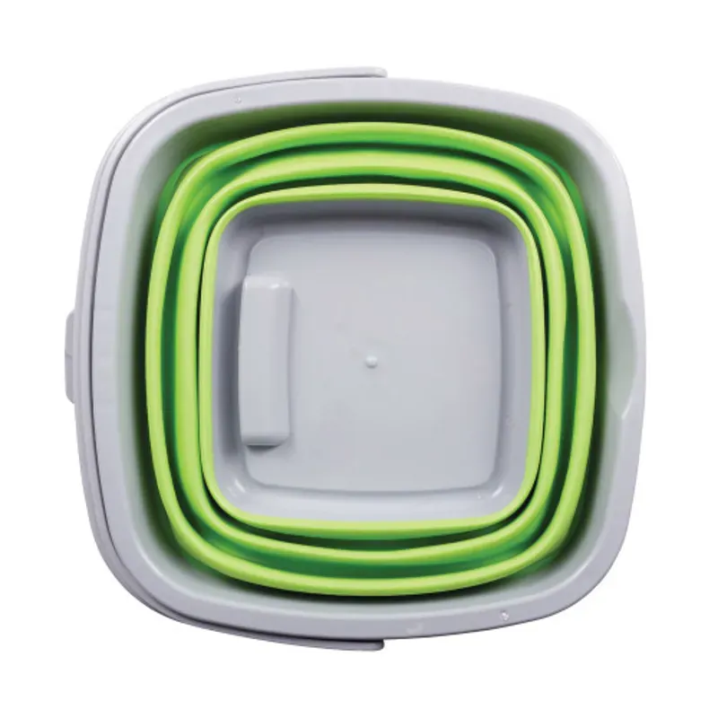 Hy Equestrian Eazitools Fold Away Bucket in Lime Green