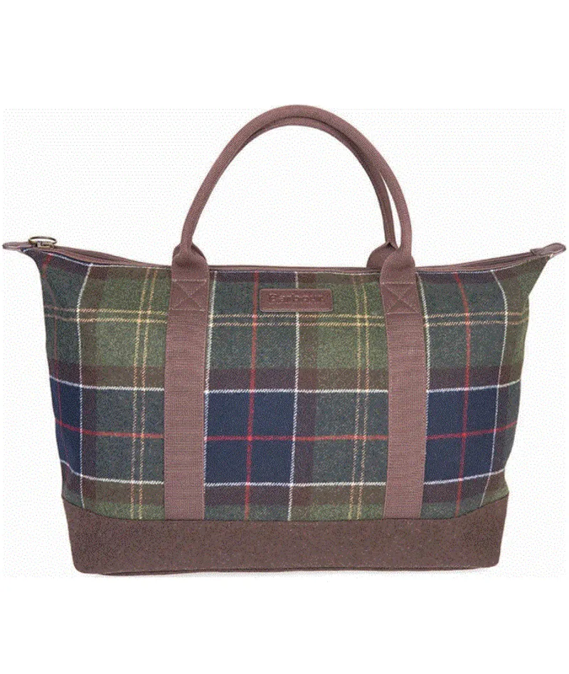 Barbour Elgin Holdall in Classic Tartan