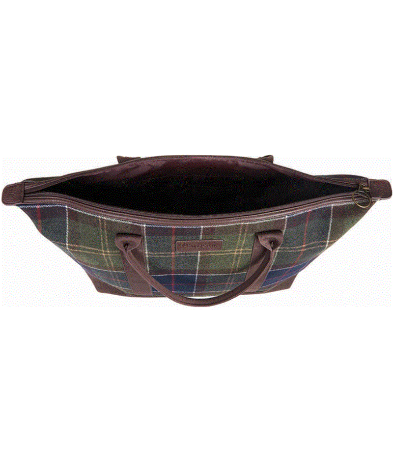 Barbour Elgin Holdall in Classic Tartan-2
