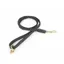 Digby and Fox Plaited Dog Lead in Black