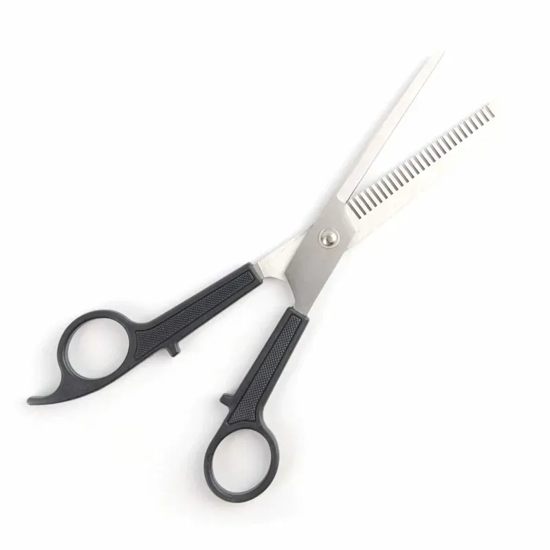 Lincoln Horse Care Accessories One Sided Thinning Scissors in Black