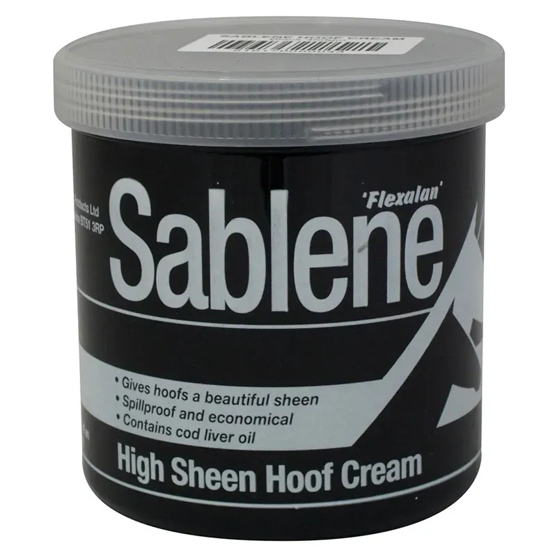 Flexalan Sablene 450g Hoof Cream in Black