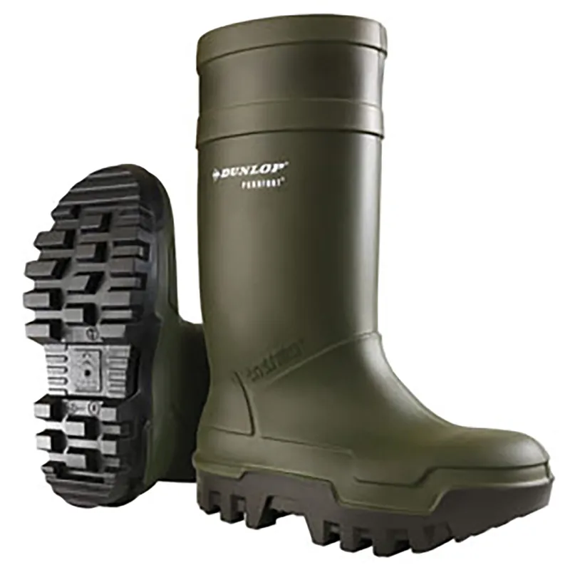Dunlop Purofort Thermo Plus Boots in Green