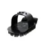Bitz Medium Plastic Curry Comb in Black