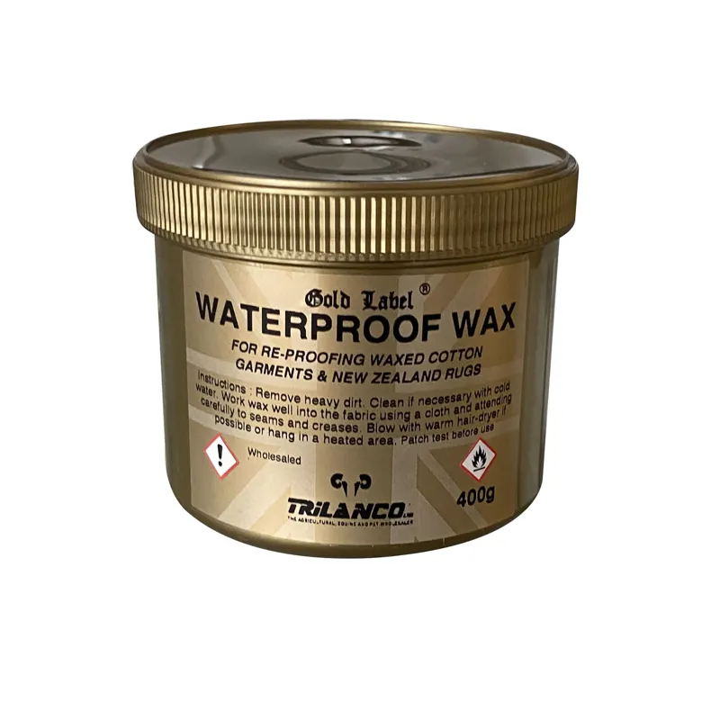 Gold Label 400gm Waterproof Wax in Gold