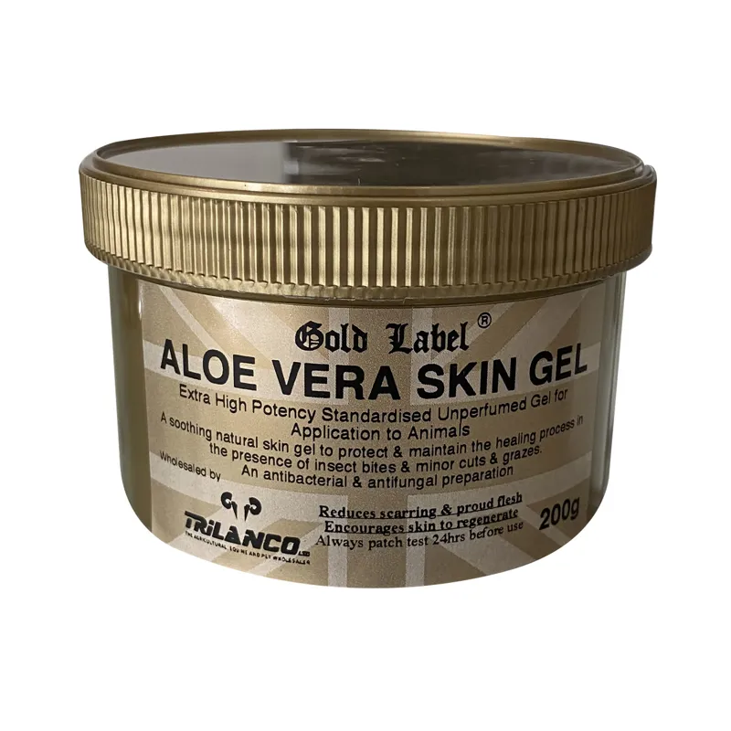 Gold Label 200g Aloe Vera Skin Gel in Gold