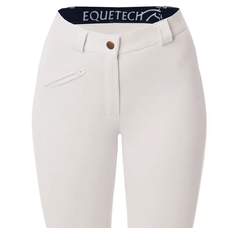 Equetech Grip Seat Breeches in White