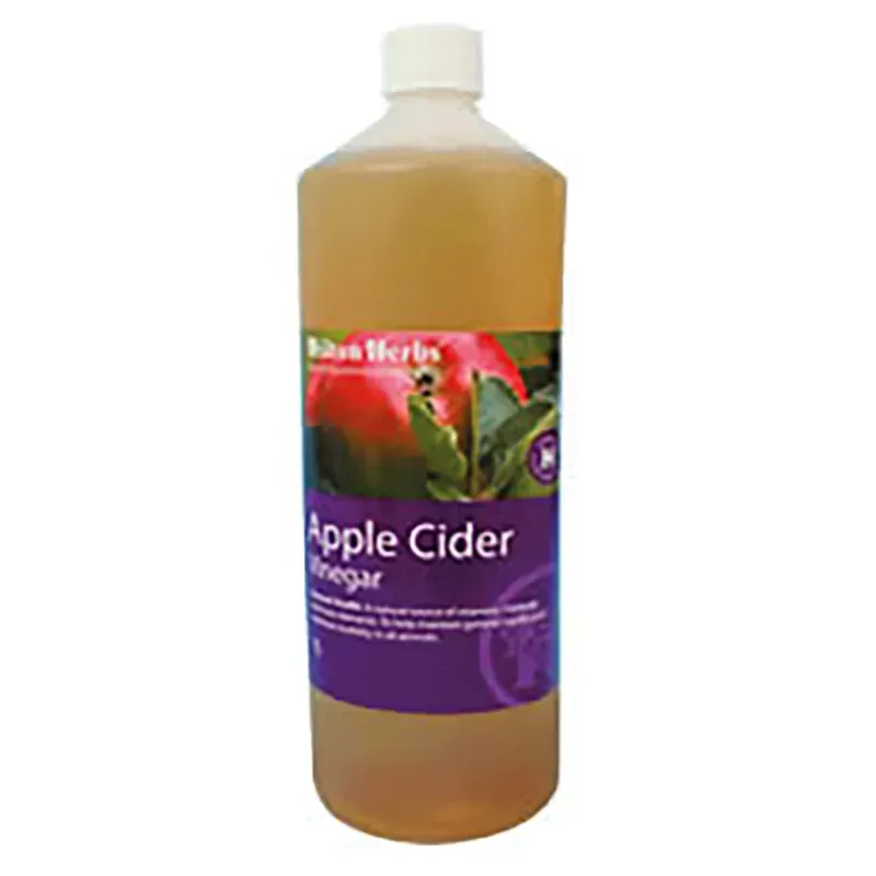 Hilton Herbs 1lt Apple Cider Vinegar in Yellow