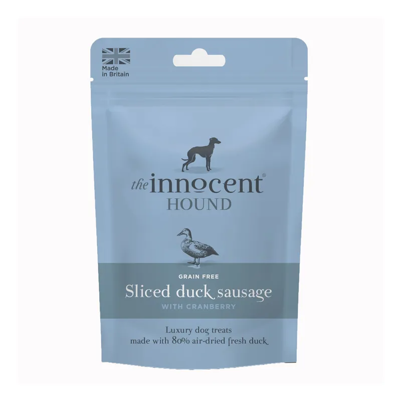 The Innocent Hound70 gm Cranberry Sliced Duck Sausages with Treats