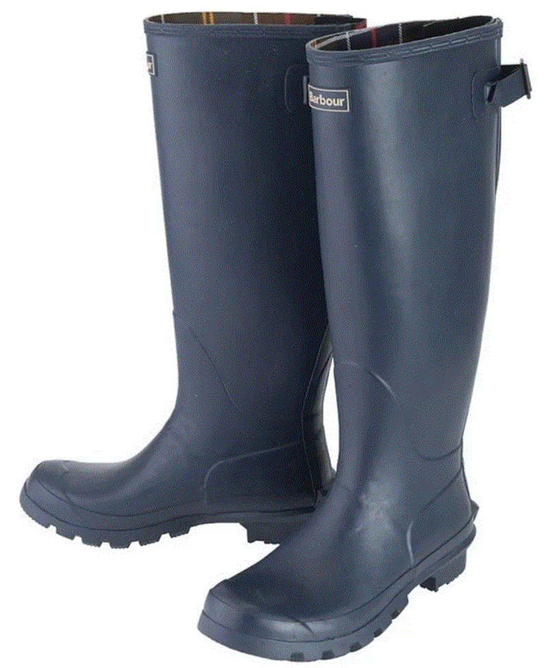 Barbour Jarrow Wellingtons in Navy