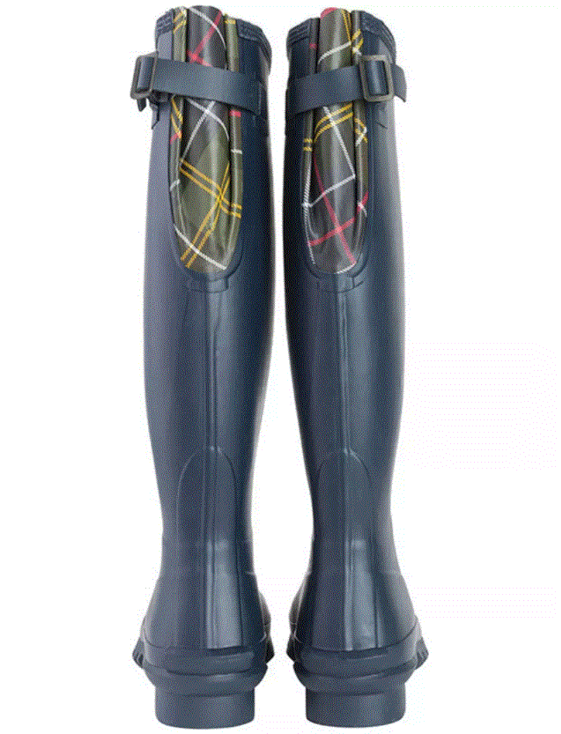 Barbour Jarrow Wellingtons in Navy-1