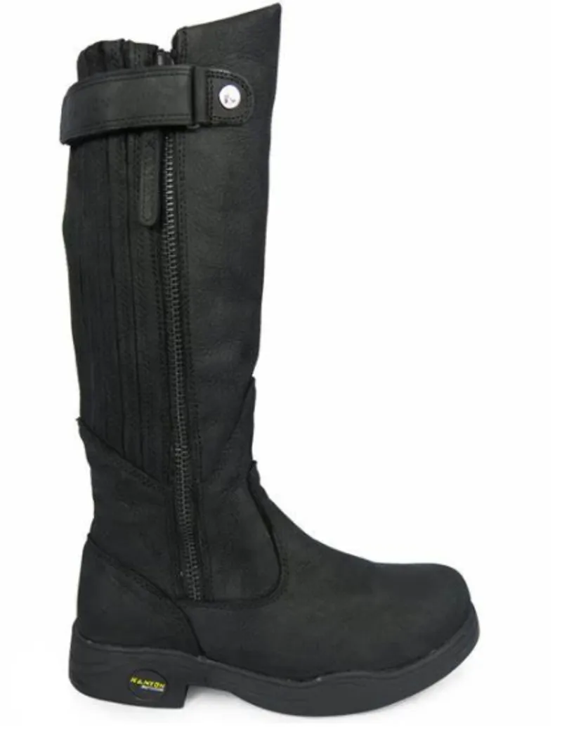 croc embossed leather boots